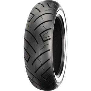 Shinko - 180/65-16 - 777 Heavy Duty Whitewall Rear Cruiser Motorcycle Tire - Picture 1 of 4