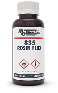MG Chemicals Liquid Rosin Flux, for Leaded and Lead Free Solder, 125 ml Bottl... - Picture 1 of 1