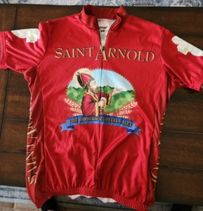 Womens Saint Arnold Brewery Cycling Jersey Cycle Bike Ladies, Med Reduced! - Picture 1 of 5