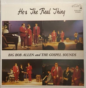 Real Thing BIG BOB ALLEN & THE GOSPEL SOUNDS Songs of Sharon Georgia SLPS-1040 - Picture 1 of 3