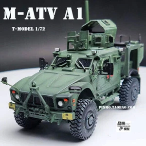 1/72 T-MODEL US M-ATV A1 Mine Resistant Anti Ambush Vehicle Green Finished Model - Picture 1 of 5