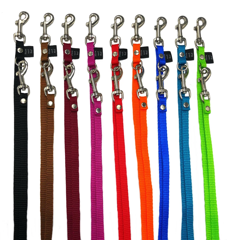 Hundeleine kleine Hunde Mini Doppelleine 3/4/5-fach verstellbar 2m - 5m 10mm Cat - Bild 1 von 1