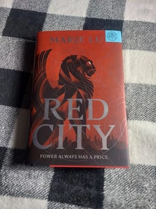 Red City by Marie Lu (2025, Hardcover) Romance, Sprayed Edges, BOTM October, New - Foto 1 di 8