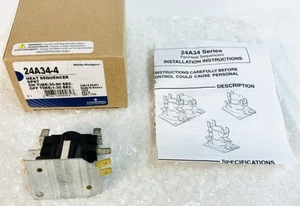 Emerson White-Rodgers 24A34-4 24V Electric Heat Sequencer, DPST - Picture 1 of 6