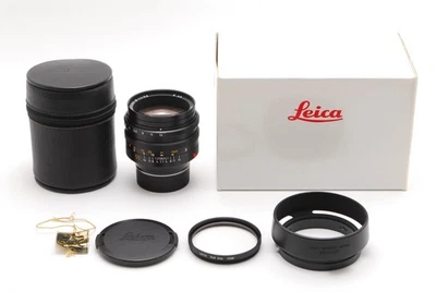 [Exc+5 in BOX] Leica Noctillux M 50mm f/1.0 E60 3rd Canada MF Lens From JAPAN - Image 1 of 4