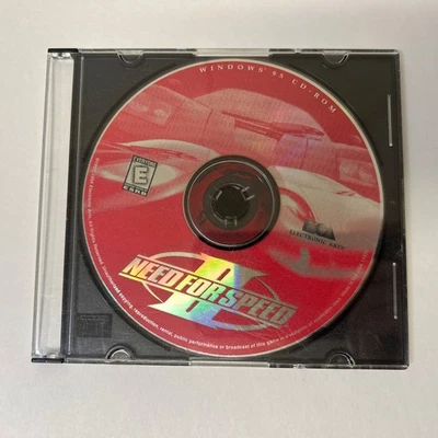 Need for Speed 2 (PC CD-ROM Windows 95) *Solo disco con estuche delgado, ¡probado! Foto 1 de 3