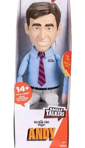 40 Jahre alte Jungfrau Zugschnur sprechende Puppe Figur Andy Regal Sprecher - Bild 1 von 5