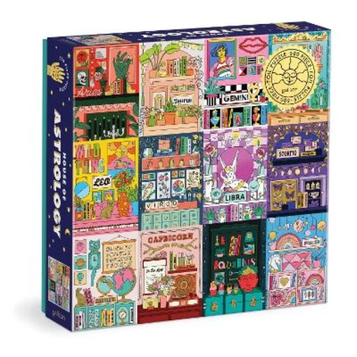 GALISON House of Astrology 500 Piece Foil Puzzle