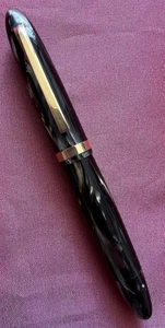FOUNTAIN PEN OMAS EXTRA BREV. 445846 464162 CELLULOIDE GRIGIOVERDE REVISIONATA💯 - Imagen 1 de 12