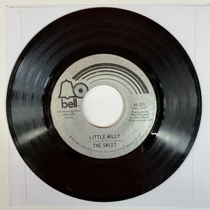 The Sweet - Little Willy / Man From Mecca 7" 45 rpm Vinyl Single 1972 Bell - Foto 1 di 4
