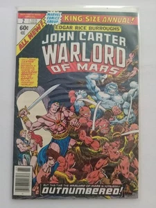 Marvel Comics Edgar Rice Burroughs WARLORD OF MARS King Size Annual 2 Item 2 - Picture 1 of 1