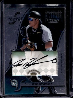 2003 Donruss Signature Series Ivan Rodriguez Signature Cuts Auto No20/122 Marlins - Изображение 1 из 2