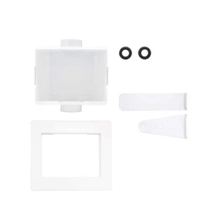 1/2 Inch Universal Center Drain Washing Machine Outlet Box, No Valve, 60256 - Picture 1 of 6