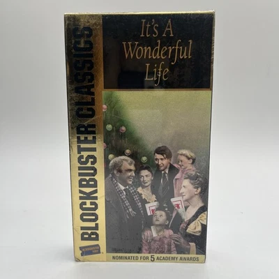 It's a Wonderful Life (VHS Sealed, Blockbuster Classics) - Image 1 of 4