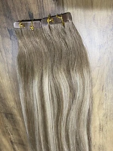 Tape In Extensions balayage 22” #6/60/6 Russian Hair - Picture 1 of 2