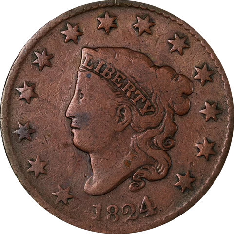 1824/2 Large Cent Great Deals From The Executive Coin Company Cover