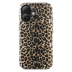 Burga Case for iPhone 16 Shockproof Leopard Elegant Raised Edges - Picture 1 of 6
