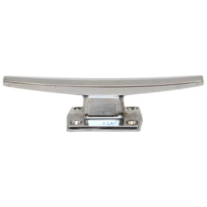 Boat Docking Cleat | Mirrored Stainless Steel 6 1/2 Inch - Picture 1 of 5