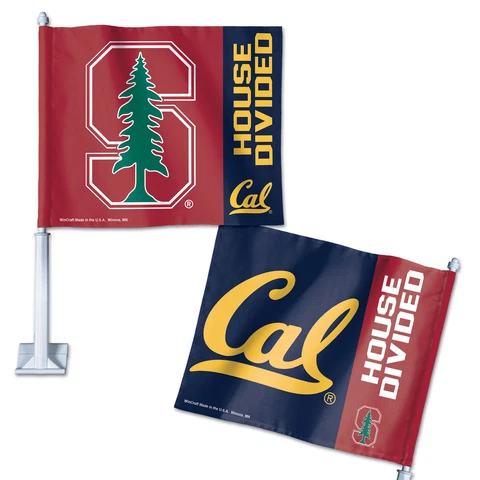 WinCraft Stanford Cardinal Double-Sided Car Flag Cover