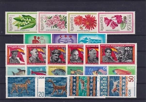 DDR MNH ** Sätze von 1966 - Bild 1 von 1