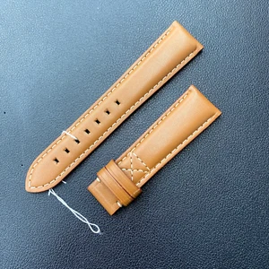 Patek Philippe Custom Brown Calf Skin Strap 20x18mm - Picture 1 of 2