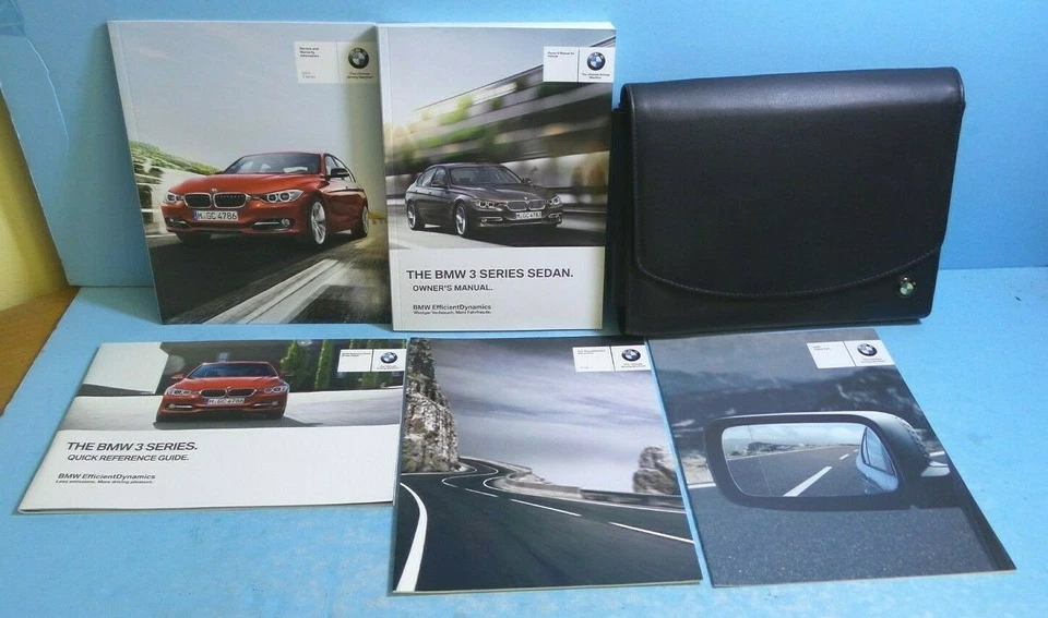 BMW Serie 3 2012 sedán/328i/335i manual del propietario con navegación Foto 1 de 1