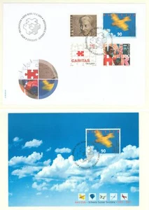 Switzerland N90 FDC / MC 2001 - Aviation Airplanes - Picture 1 of 1