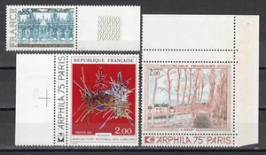 FRANCIA 1974 YVERT&TELLIER 1806** 1812** Y 1813** LOTE DE NUEVOS - Imagen 1 de 1