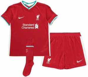 100 % authentisches Liverpool Junior Kinderheim Komplettset 2020/21, 6-7 Jahre (CZ2655-687) - Bild 1 von 12