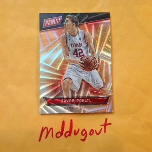 JAKOB POELTL #48 UTAH Raptors Rookie RC Thick 54/99 Made 2016 panini National - Picture 1 of 1
