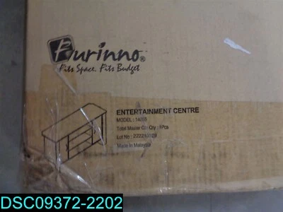 Centro de entretenimiento con soporte de TV Furinno Econ, espresso 748252351814 14055EX Foto 1 de 3