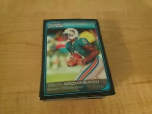 2006 Bowman Chrome Football Series 1 Near Complete Set 54/55 + Checklist - Bild 1 von 2
