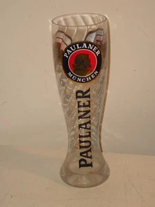 PAULANER - 3 Liter XXL Weissbierglas . Weizenglas mundgeblasen - FCB Bierdusche - Bild 1 von 2