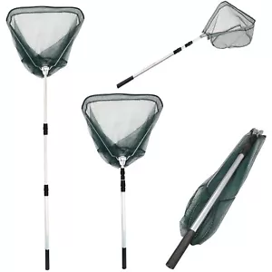 Rete da pesca stagno piscina pulitore foglie raccoglitore schiumatoio portatile - Foto 1 di 9