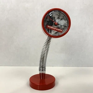 The Harold Lloyd Comedy Clock Collection Red Desk Sprig Decorative Prop - Bild 1 von 12