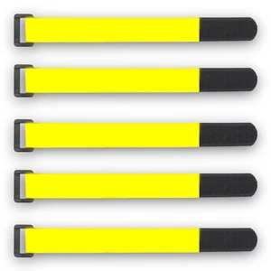 ✅ 5x Lipo Akku Befestigung Straps RC Copter Drohne Flugzeug Klettgurt Gelb 30cm - Bild 1 von 17