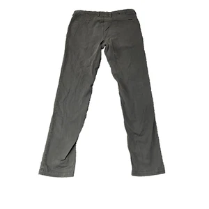 Hugo Boss Hombres Chinos Cónicos Regular Gris Claro Elastizado Arroz 3-D W32 L32 - Imagen 1 de 13