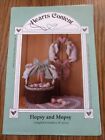 Sewing Pattern 16" Fabric Rabbit Wreath & Easter Basket Topper Farmhouse