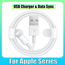 USB Charger & Data Sync Cable Lead Wire For iPhone 12 Pro 11 X XS SE 6 7 8 White