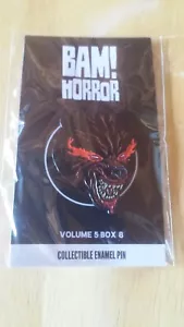New Mutants Bam Box Exclusive Demon Bear Fan Art Enamel Pin - Volume 5 Box 8 - Picture 1 of 2