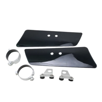 Smoke Motorcycle Fork Windshield for Honda Shadow VT1100 VT750 for Kawasaki - Image 1 of 4