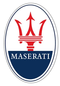 3D Maserati car sticker decal oval doming mobile phone car sticker new Italy! - Picture 1 of 4