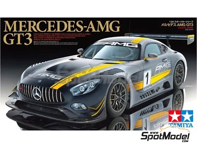 Tamiya TA24345  Mercedes AMG GT3 Kit Montaggio 1:24 Nuovo NEW - Immagine 1 di 4