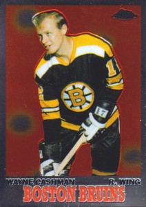 2001-02 Topps Chrome Hockey Reprints #2 Wayne Cashman