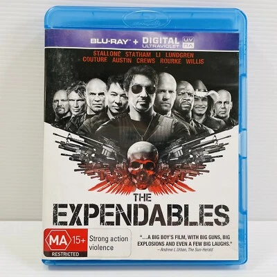The Expendables Blu-ray 2010; Sylvester Stallone, Jason Statham, Jet Li - Image 1 of 4