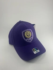 Orlando City SC Adidas Structured Flex Hat Cap MLS Soccer Purple - Size S/M - Picture 1 of 6