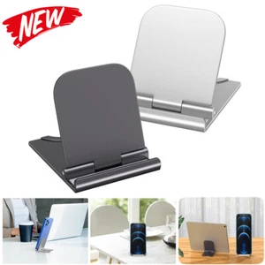 2 Pack Cell Phone Holder Mount Stand Desk Table Dock Foldable For iPhone Samsung - Picture 1 of 9