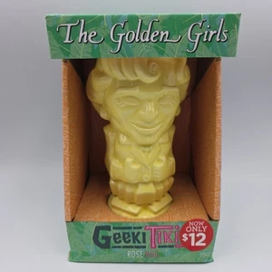 Vintage Geeki Tikis The Golden Girls 16 Unzen Rose Becher A - Bild 1 von 7