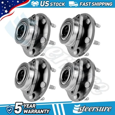 Conjunto de cojinete y buje de rueda delantera trasera para Chevrolet Traverse 2009-2017 Foto 1 de 4