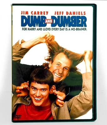 Dumb and Dumber (DVd, 1994, Widescreen)   Jeff Daniels   Jim Carrey - Imagem 1 de 3